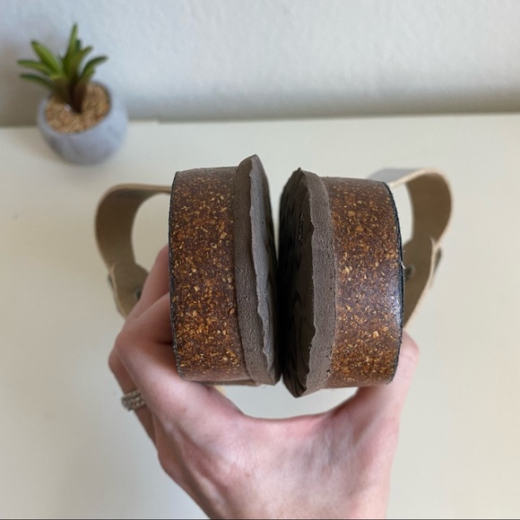 Madden Girl Bryceee Footbed Sandals Silver Size 7 - Picture 5 of 12